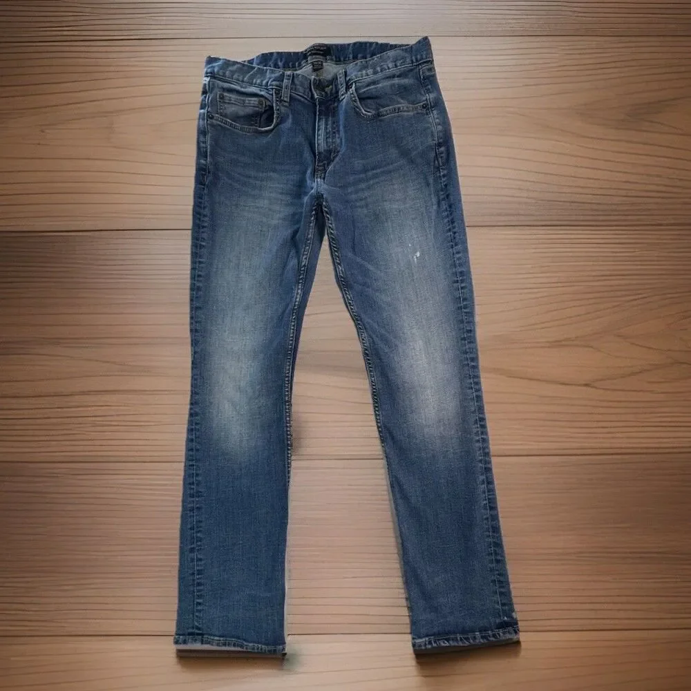 Banana Republic Premium Performance Jeans Mens 31x30 Slim Stretch Denim Blue